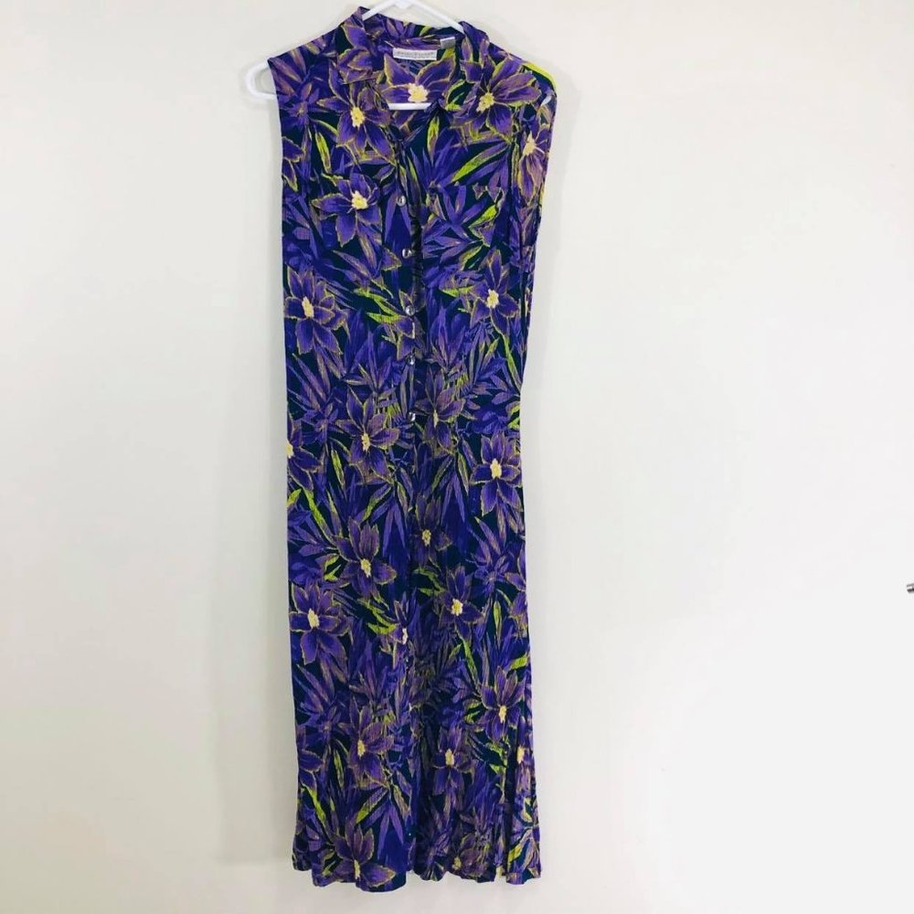 Erika Taylor Intimates Woman's Sz M Dress Purple